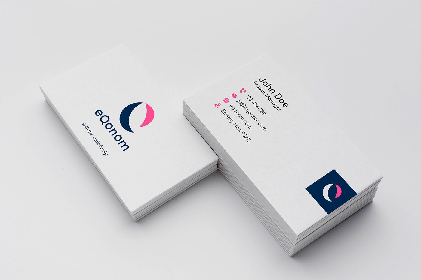 blue brand identity branding  corporate identity Logo Design Logotype pink vector