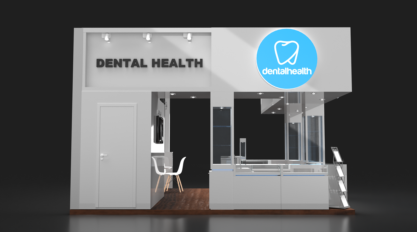 booth dental dentistry design Event Exhibition Booth expo Health medical