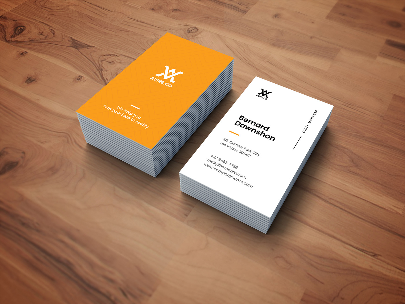 business card Name card card design print template professional clean modern simple minimalist