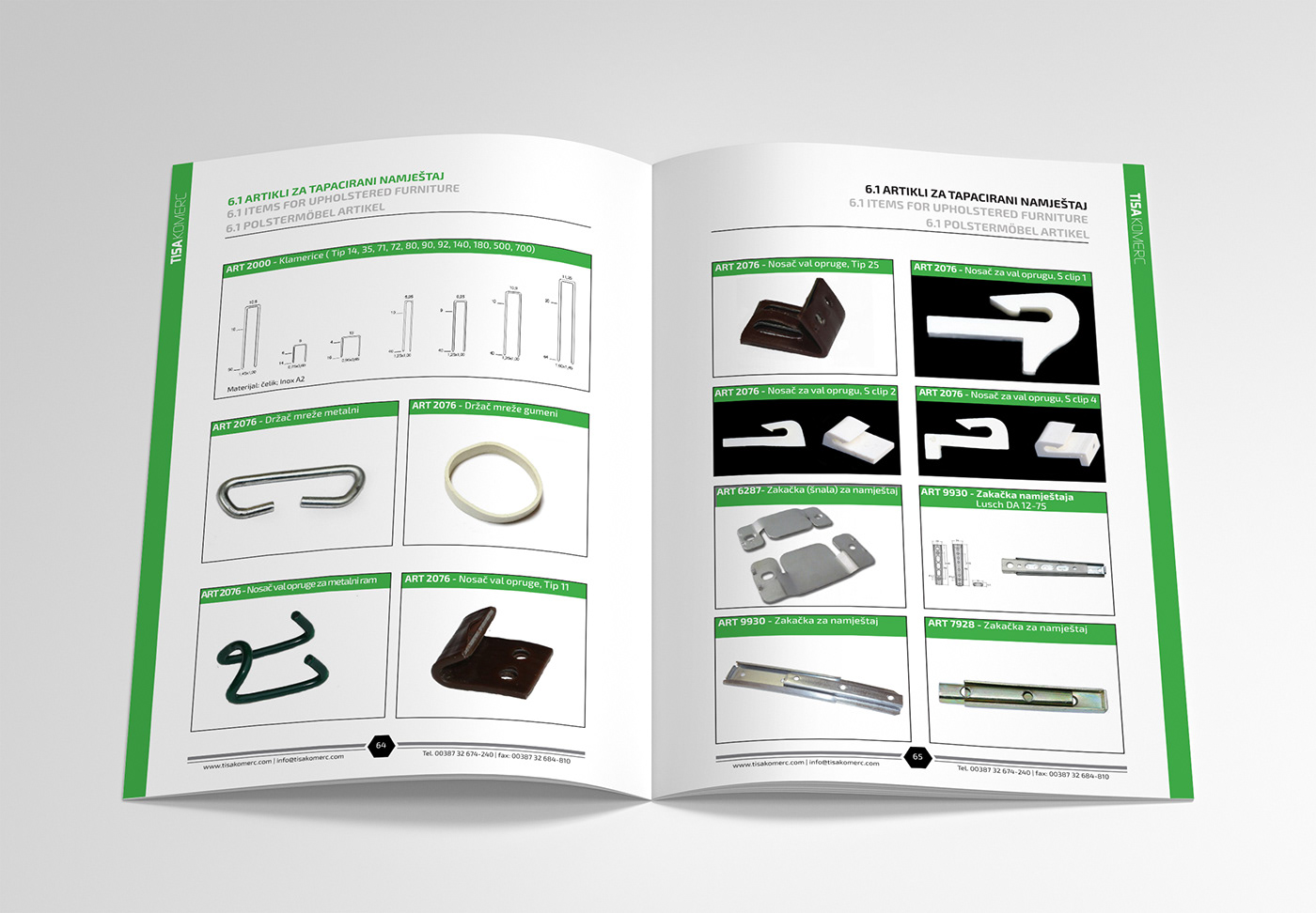 design Catalogue tisa print civil bolts screws nuts washers dowels