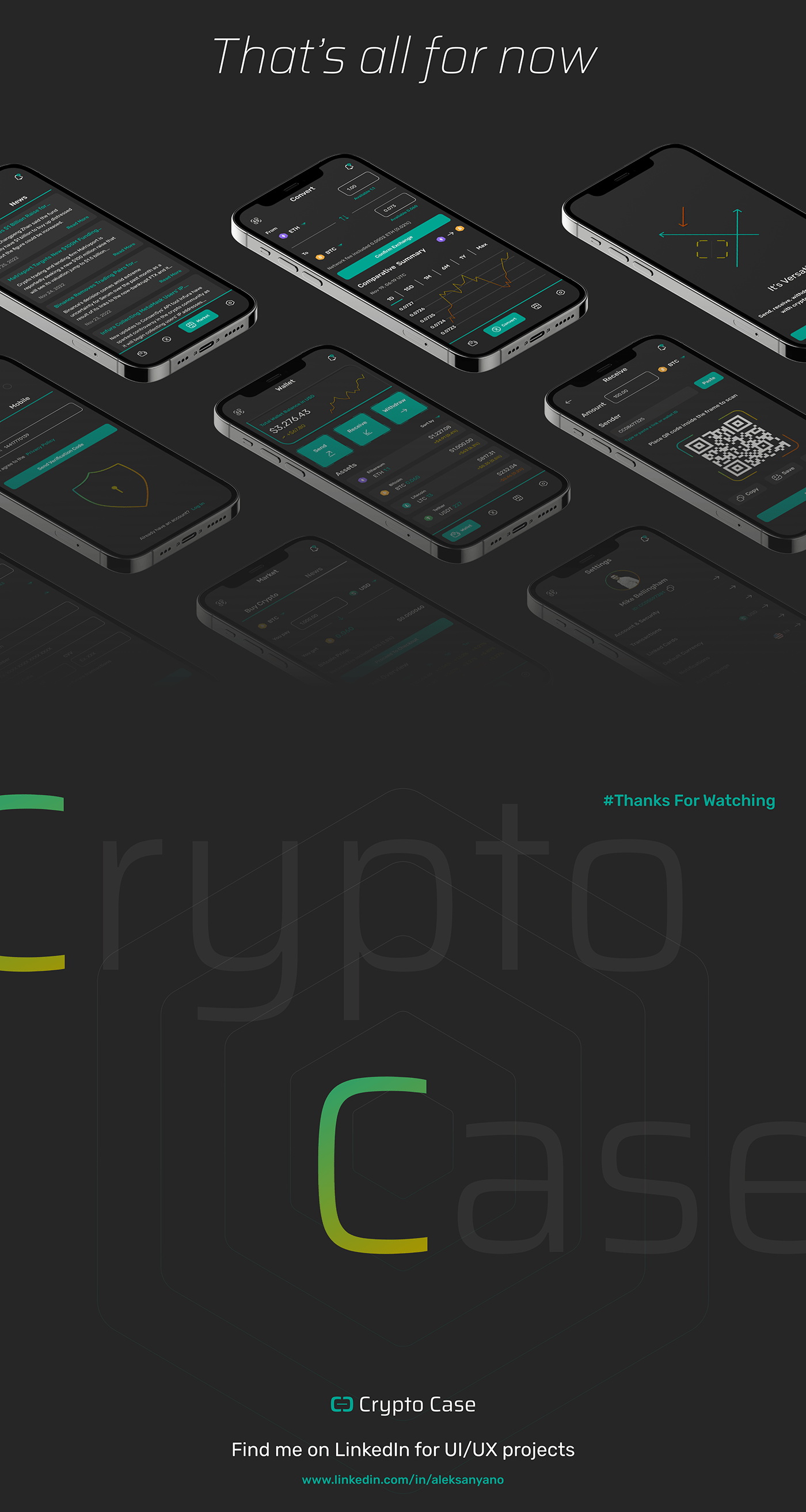 Case Study crypto crypto wallet Crypto Wallet App cryptocurrency e-wallet ui ux UX UI WALLET wallet app