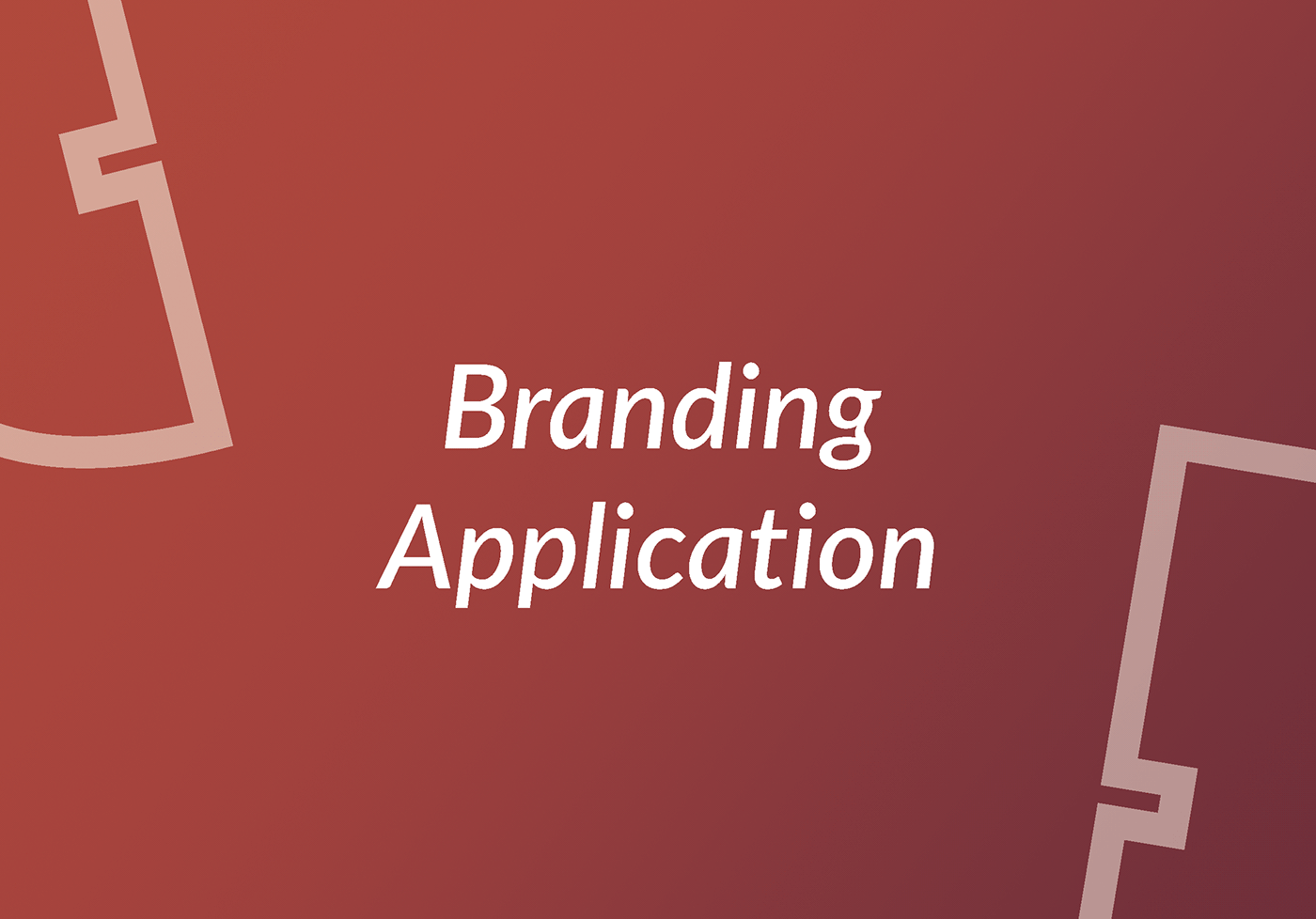 brand identity branding  School Project visual identity