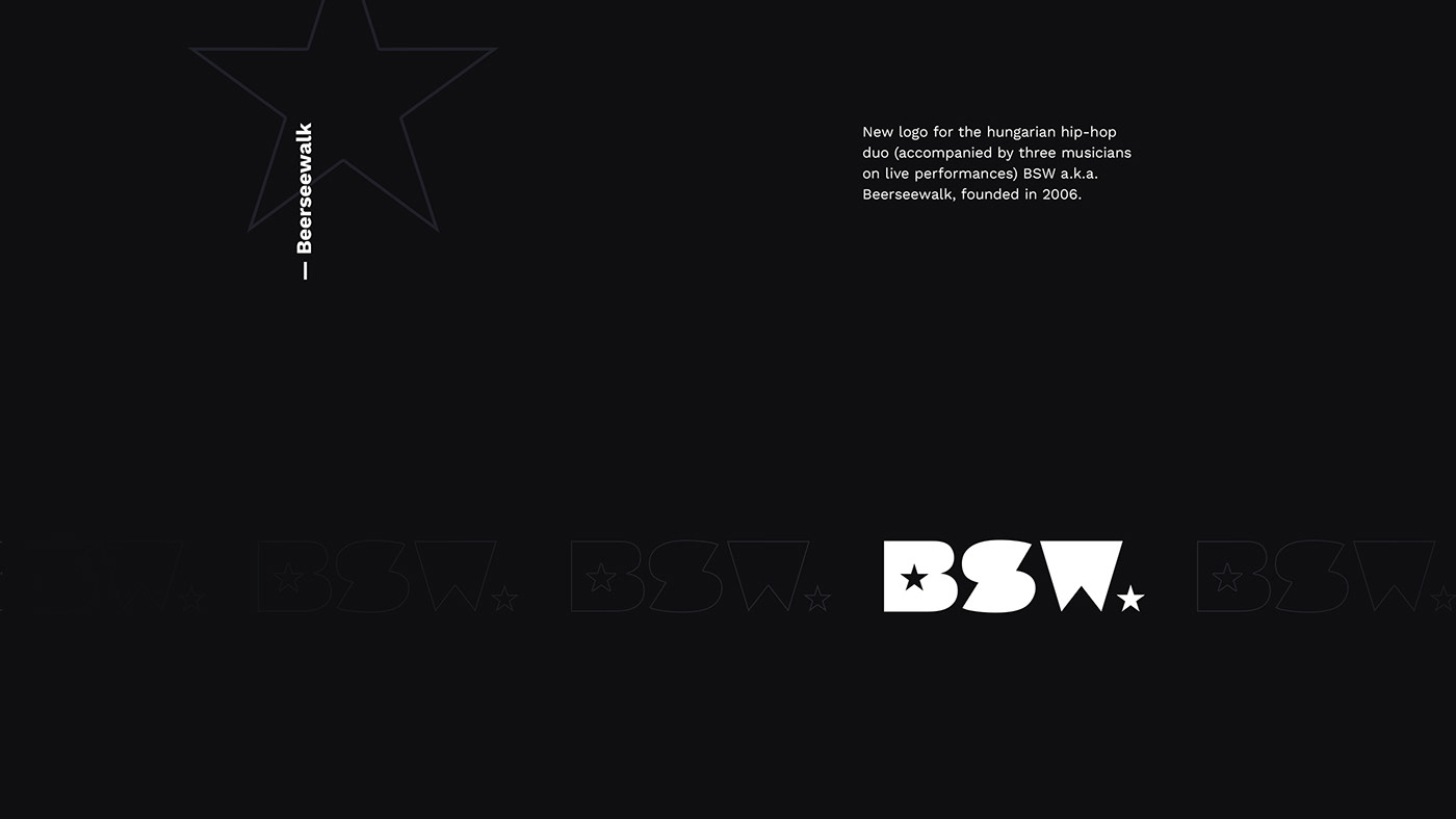 band beerseewalk BSW logo merchandise music hip-hop trap rap