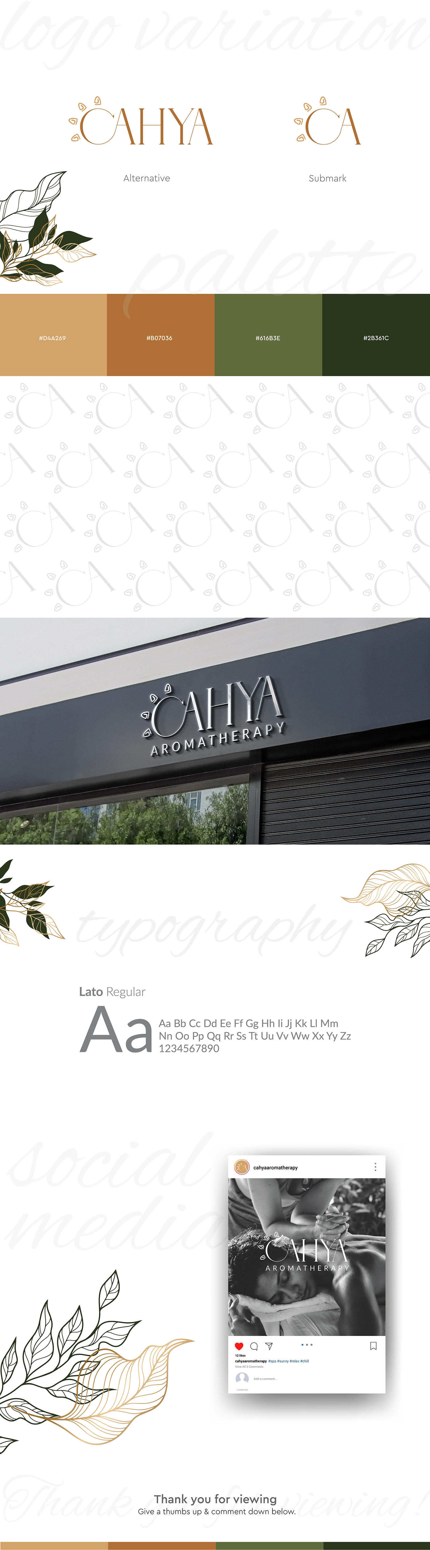 Aromatherapy brand identity branding  elegant Logo Design logos luxury modern rebranding Spa