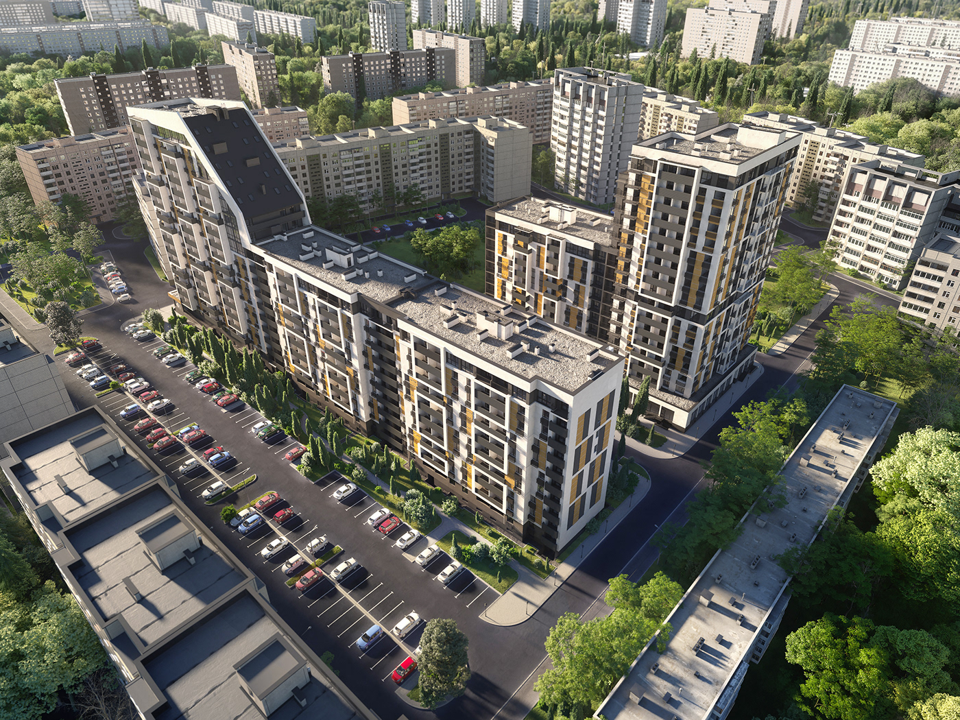architecture residential Kyiv Vyshgorod