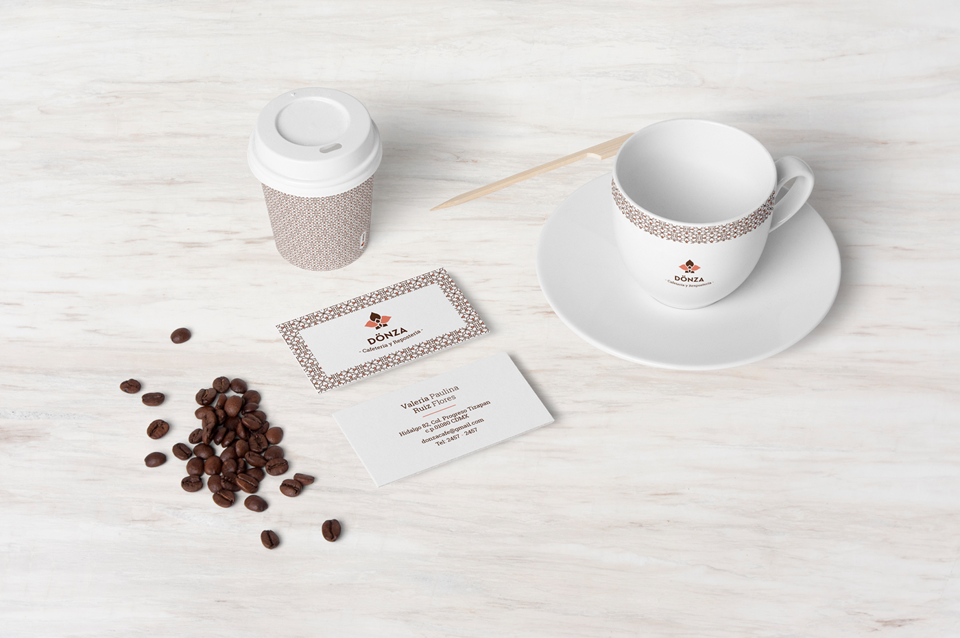 identity brand branding  pattern graphicdesign design logo businesscard Coffee Food 