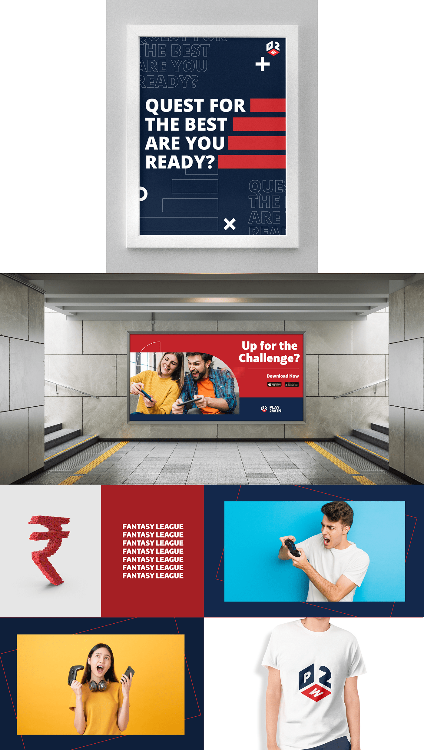 branding  colorful Gaming App India minimal MUMBAI New Delhi UI/UX visual identity