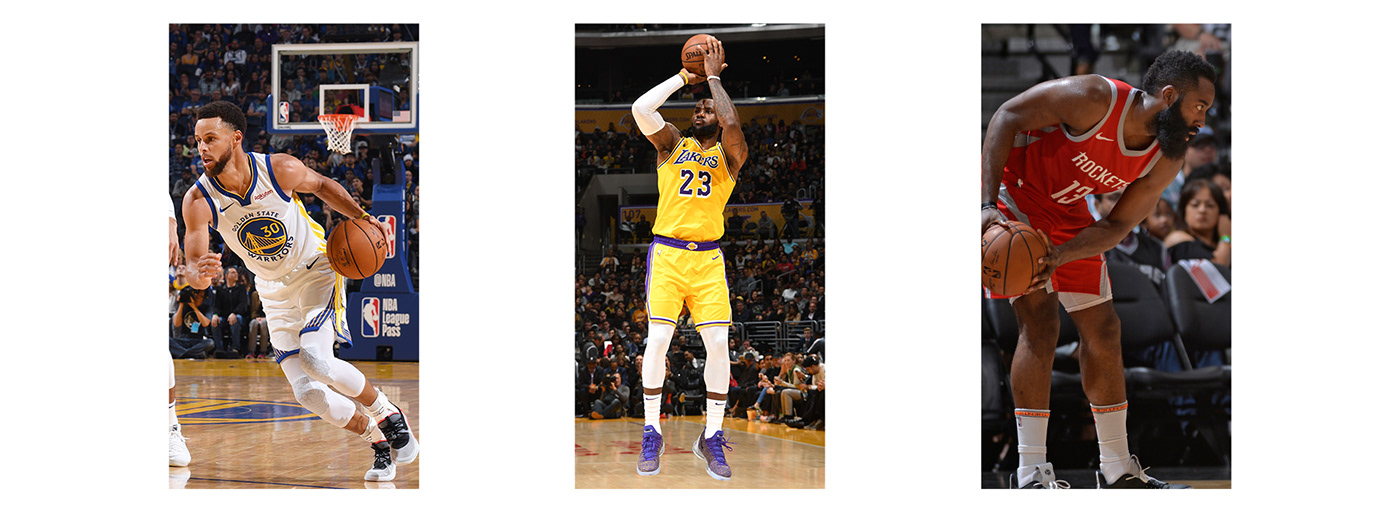NBA ESPN sports stephen curry LeBron James James Harden image effects basketball espn brasil