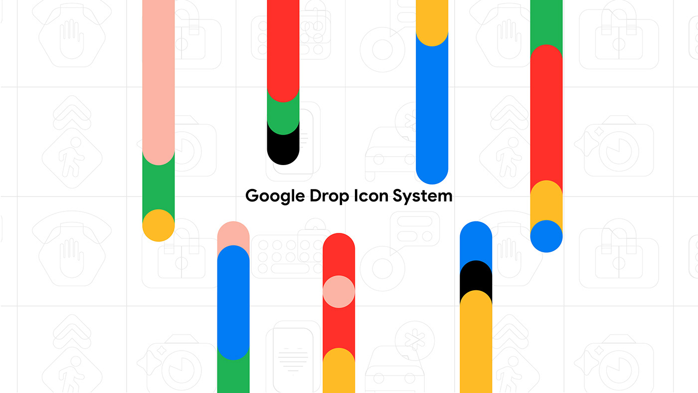 brand branding  google Icon ILLUSTRATION  ilustracion marca Playful system Iconos
