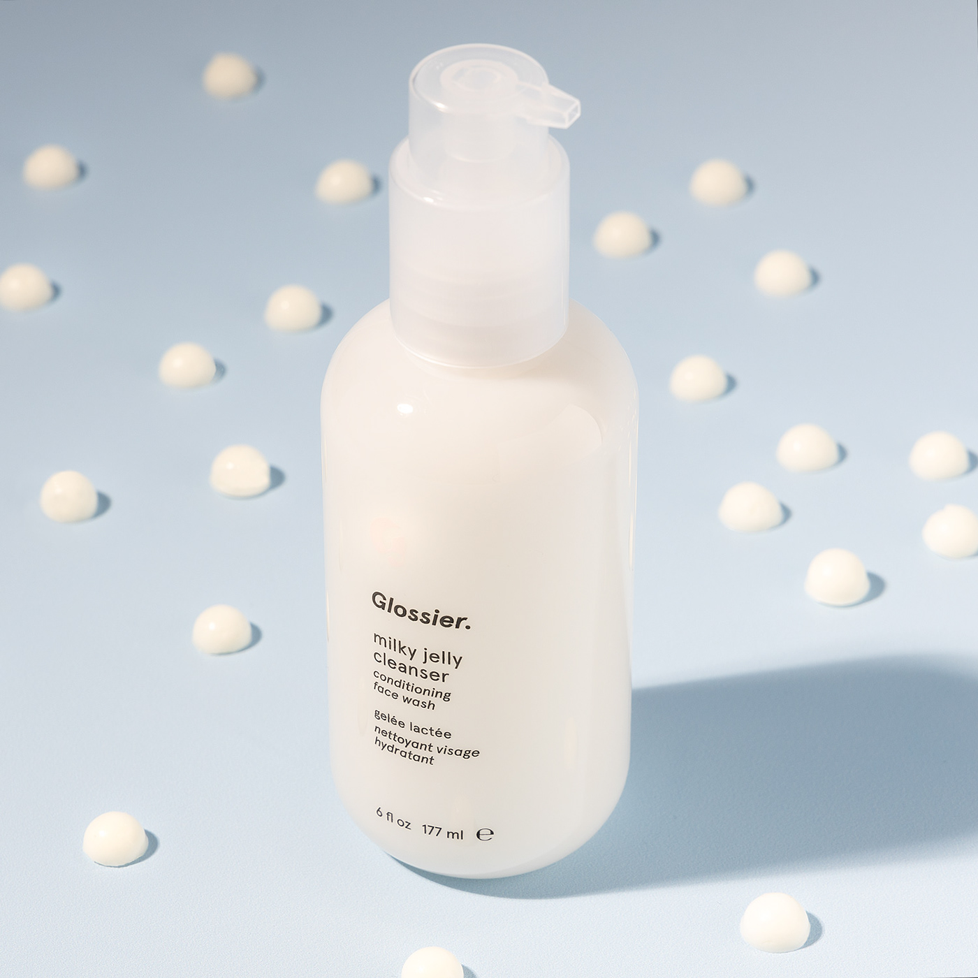 Milky Jelly Cleanser Glossier Art Directed Photoshoot By Mansellmade
