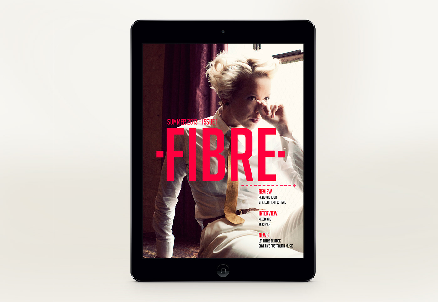 epub digital iPad shillington fibre magazine Layout