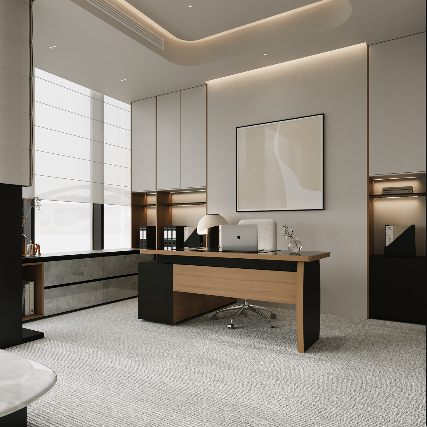 Office design Office Design Interior modern modern office minimal elegant luxury minimal office
