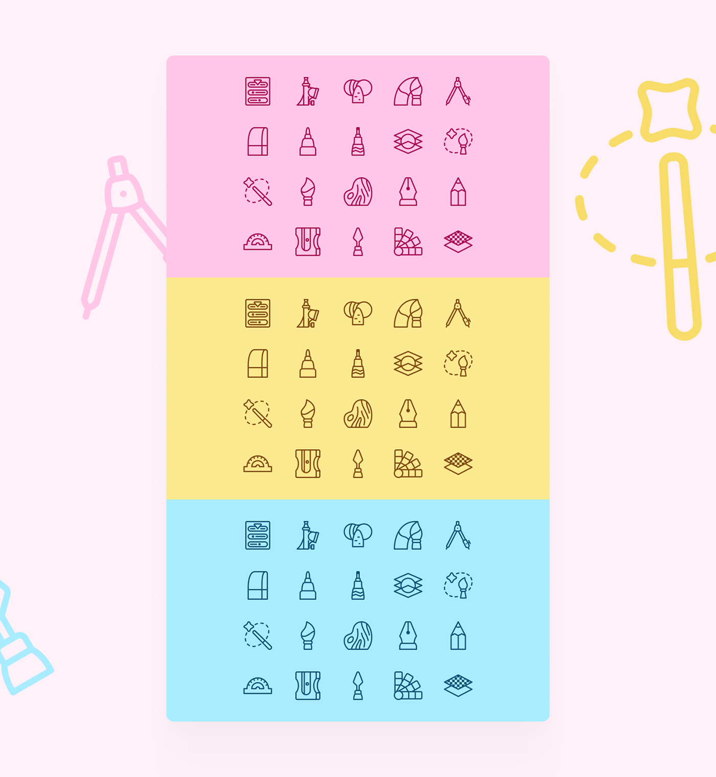 Icon icons sticker Illustrator design designer
