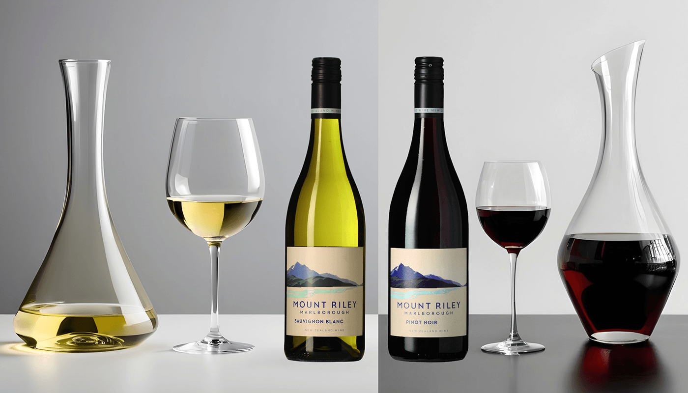 wine Packaging visual identity Logo Design