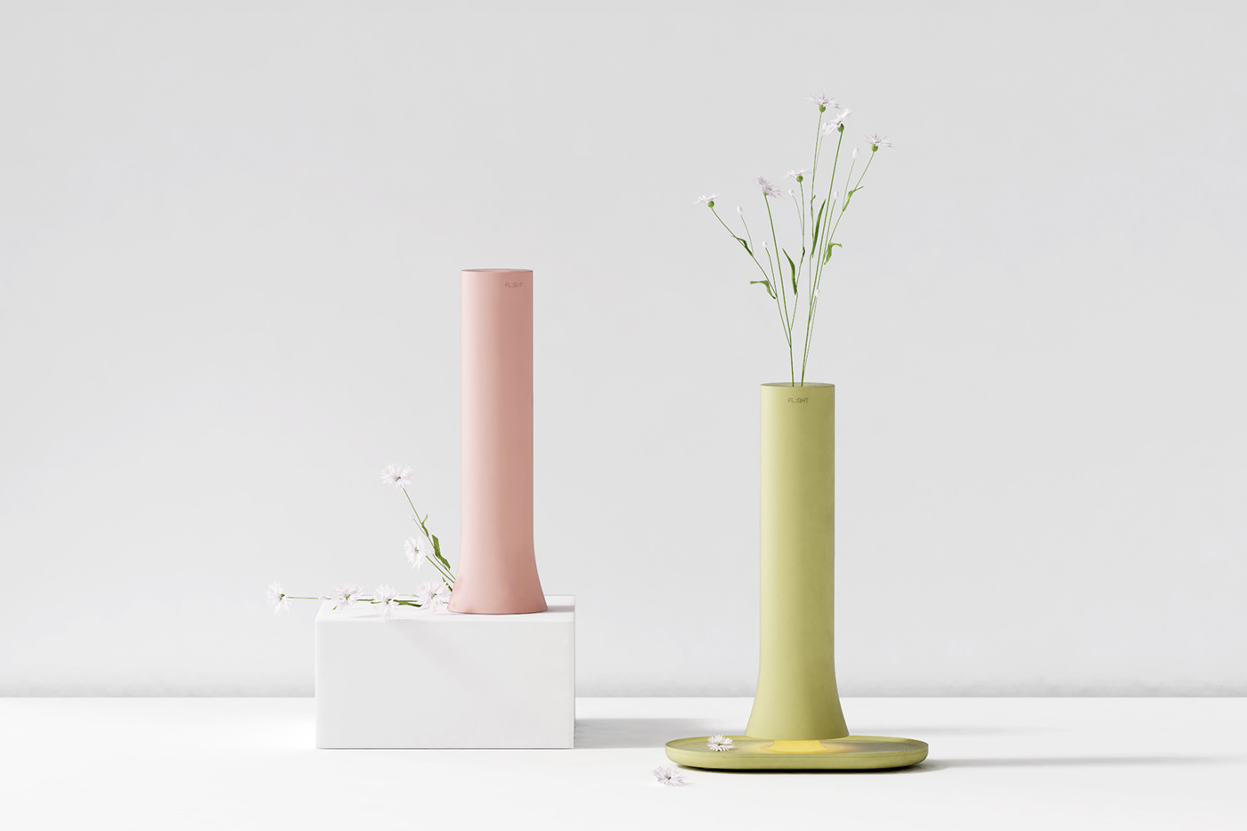 design flower light mood light product product design  Vase