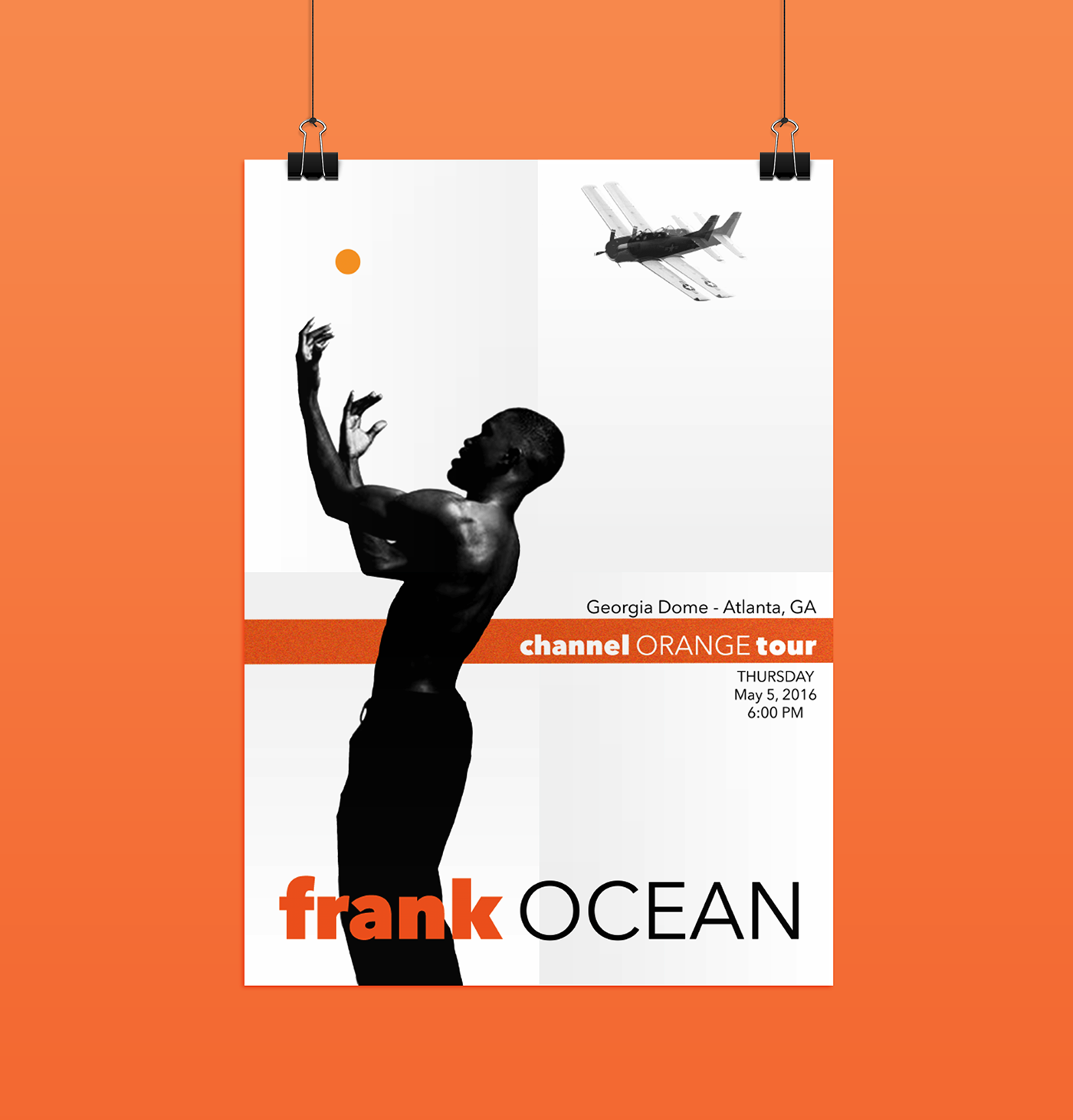 Frank Ocean Concert Posters on Behance
