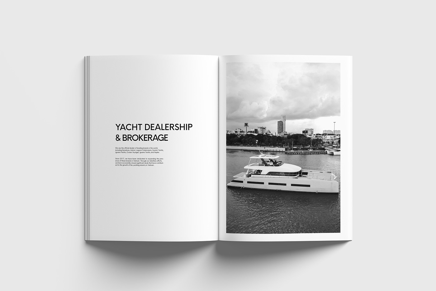 design brand identity company Layout book Photography  InDesign magazine Compnay Profile design portfolio