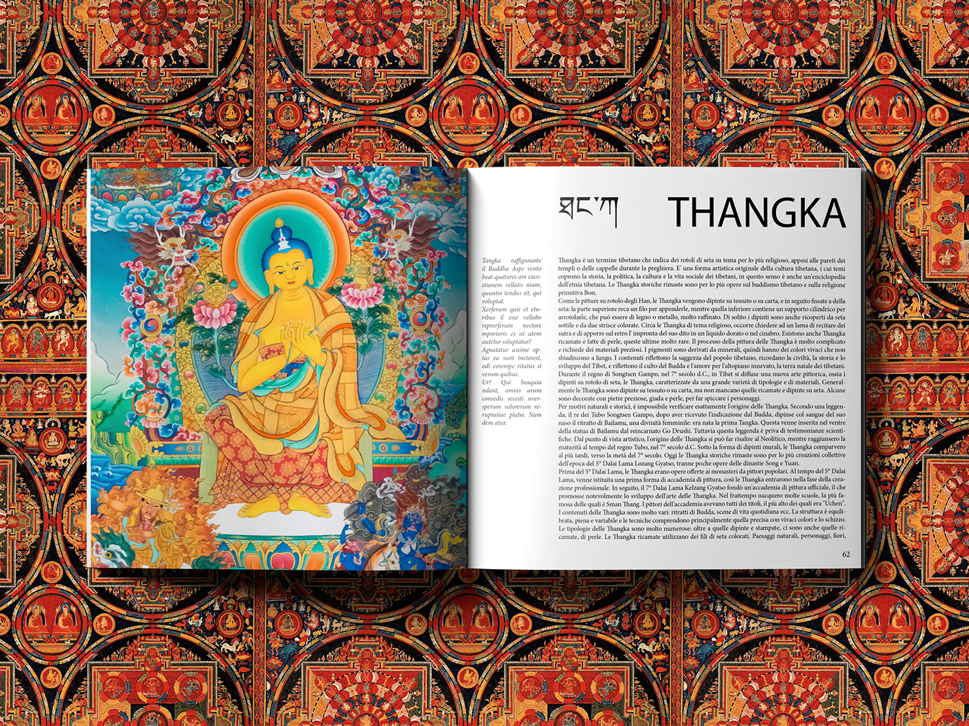 libro pubblicazione progettazione editoriale tibet nepal buddismo arte cultura tradizioni oriente