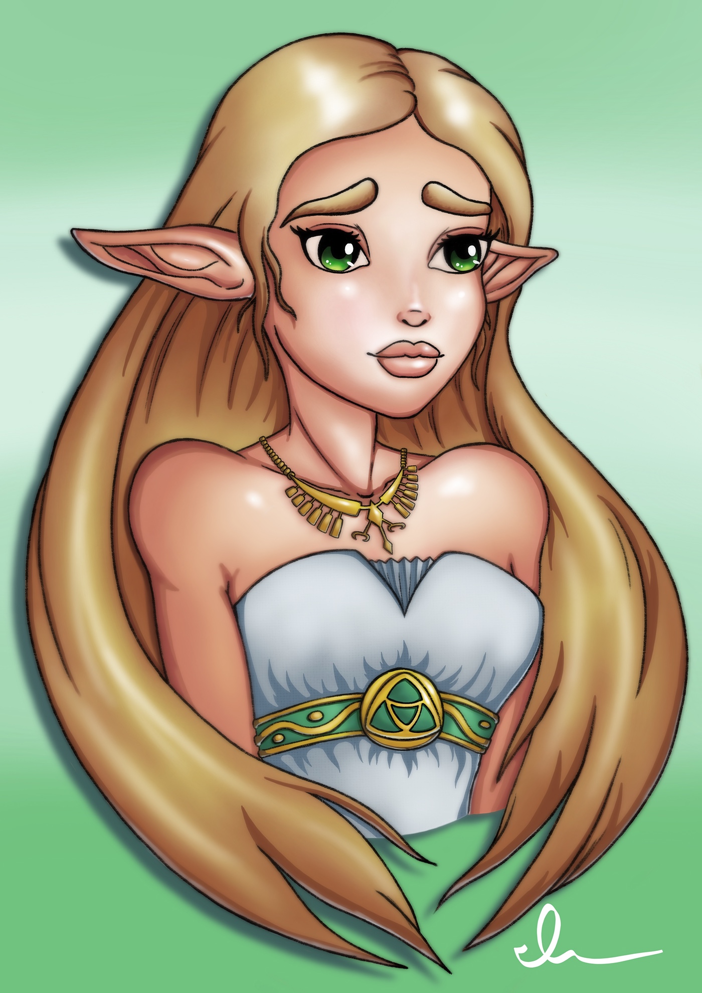 Princess Zelda Fanart.