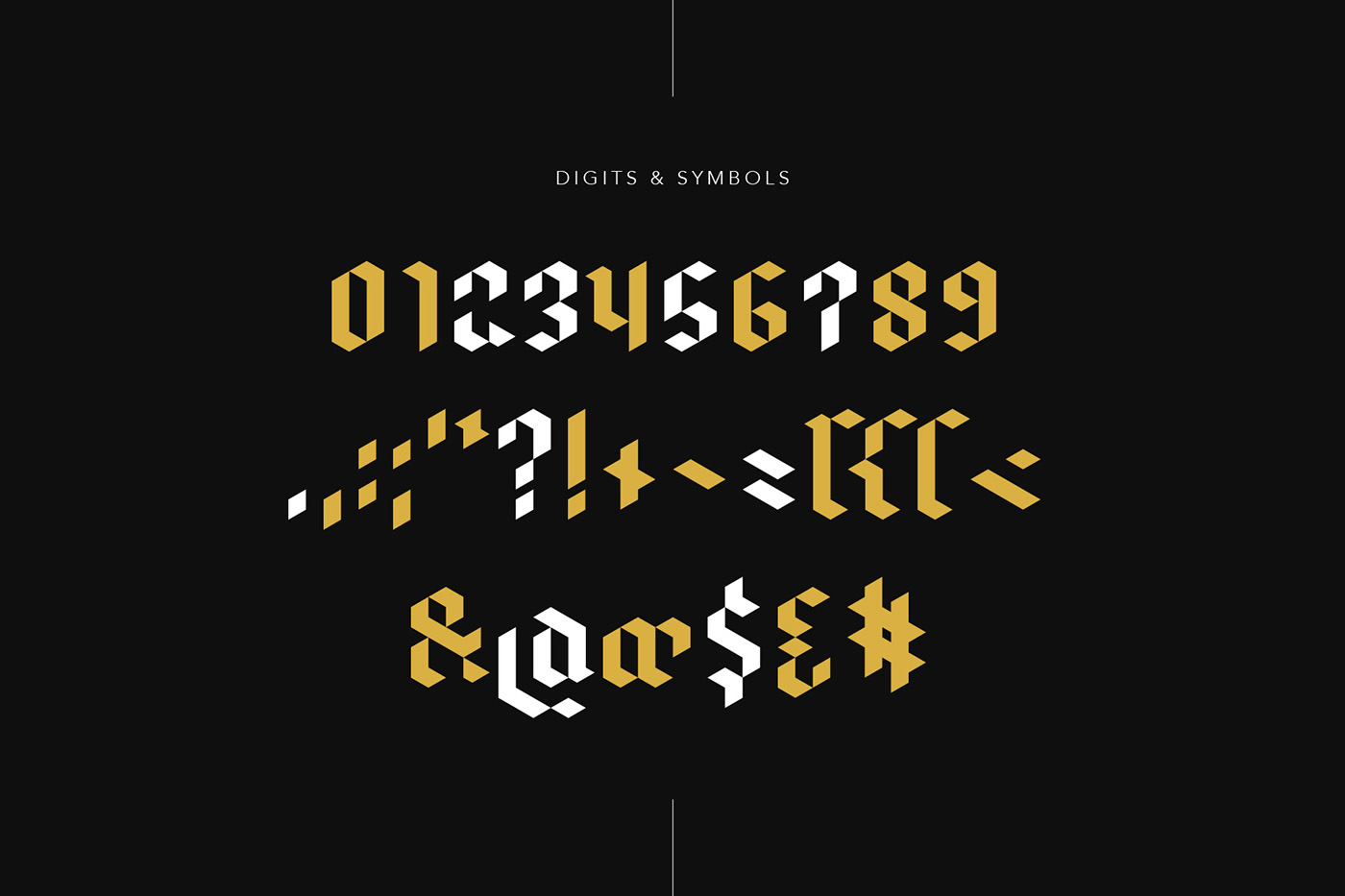DreiFraktur Free font Blackletter typography   gold stone dark Fraktur gothic Typeface