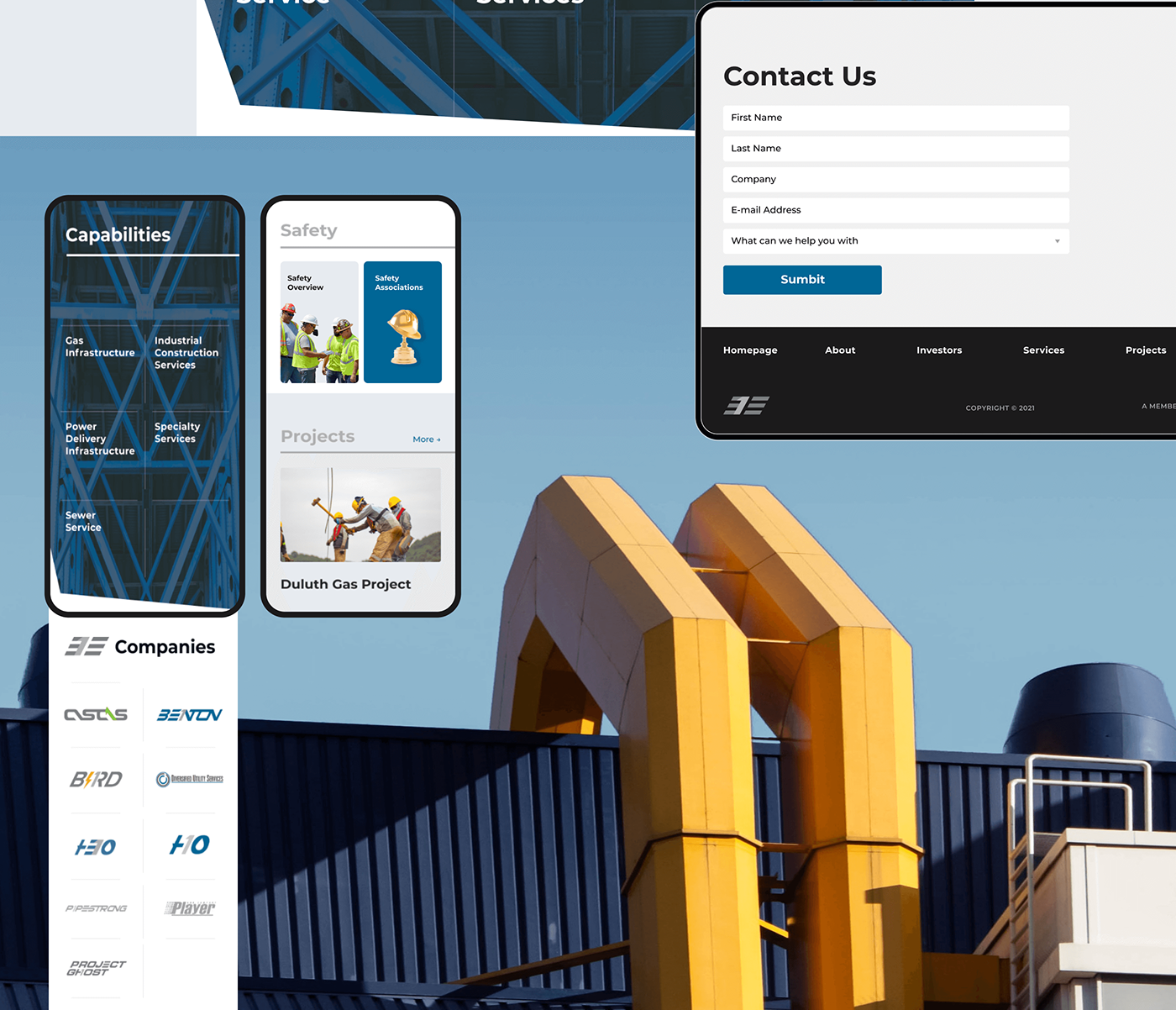 Website Web Design  UI/UX UI ux design user interface Website Design construction business