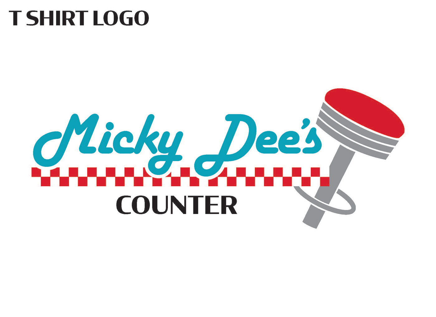 restaurant Logo Design Illustrator photoshop Mockup Retro diner menu brand identity