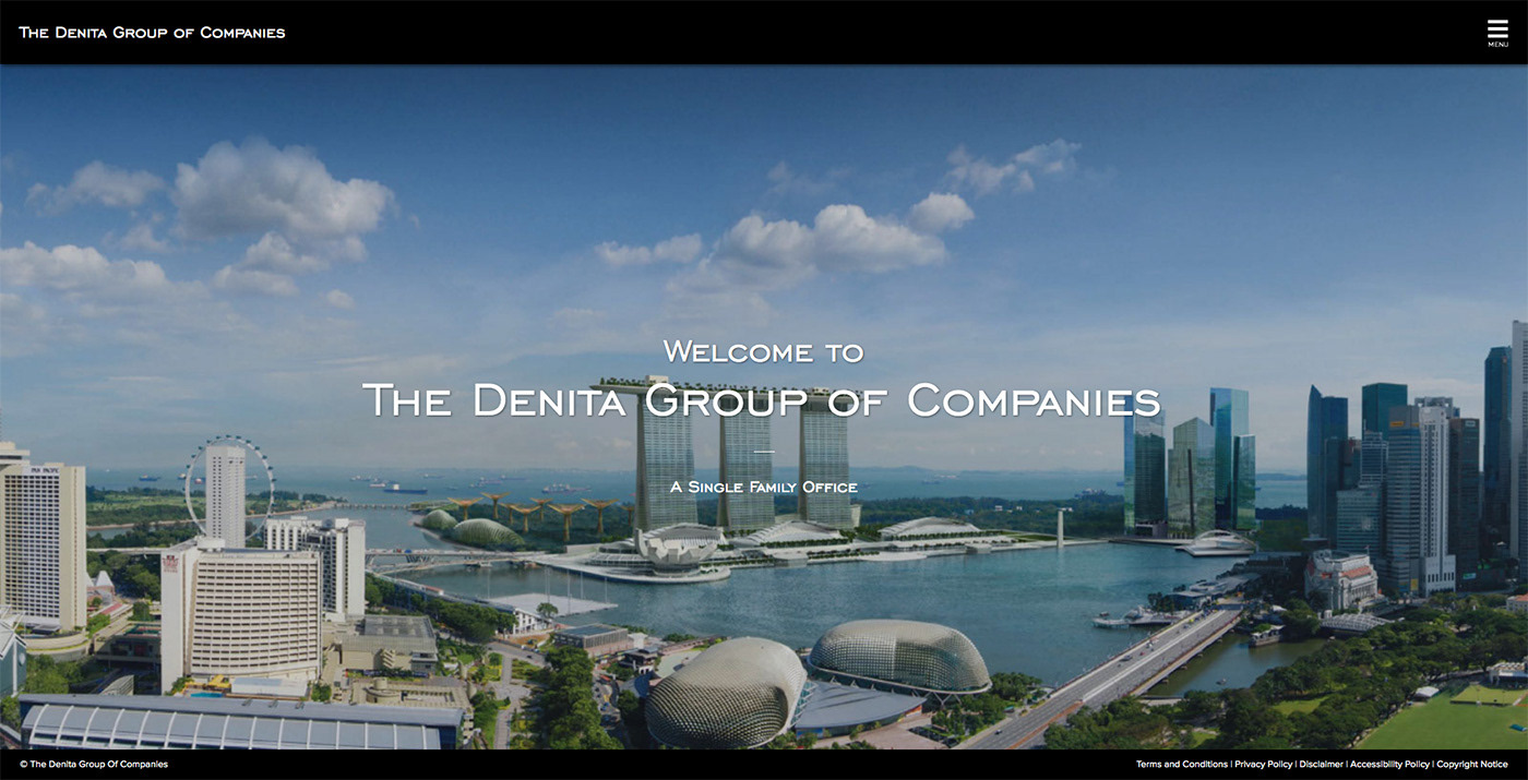 corporate Denita singapore Website