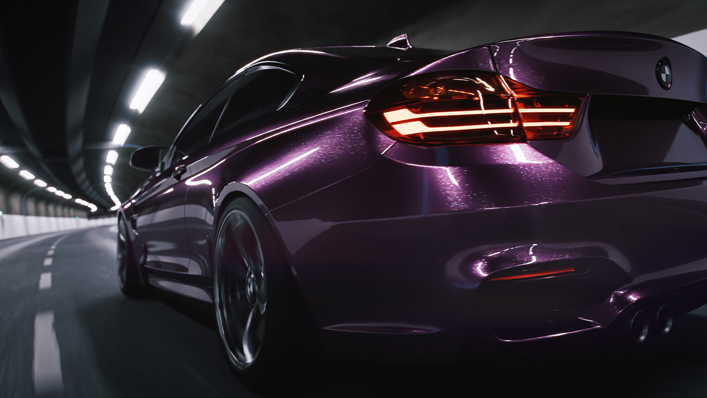 car visualization 3D octane cinema4d BMW