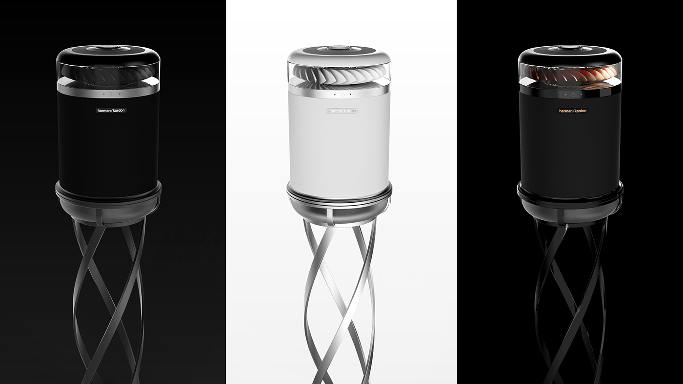 Harman kardon design Audio speaker connected home sharing product concept