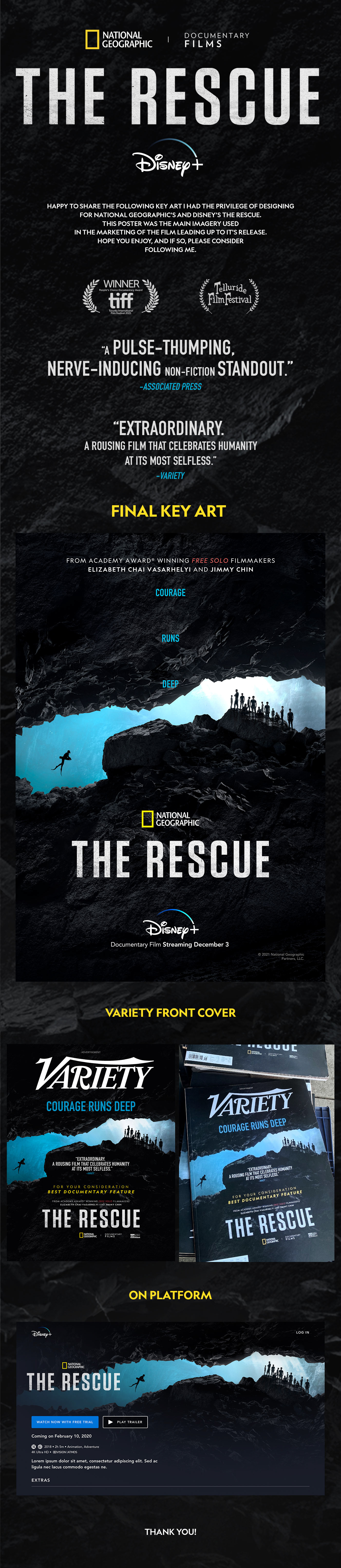 key art poster NATGEO Nation Geographic the rescue national geographic film poster indie movie one sheet