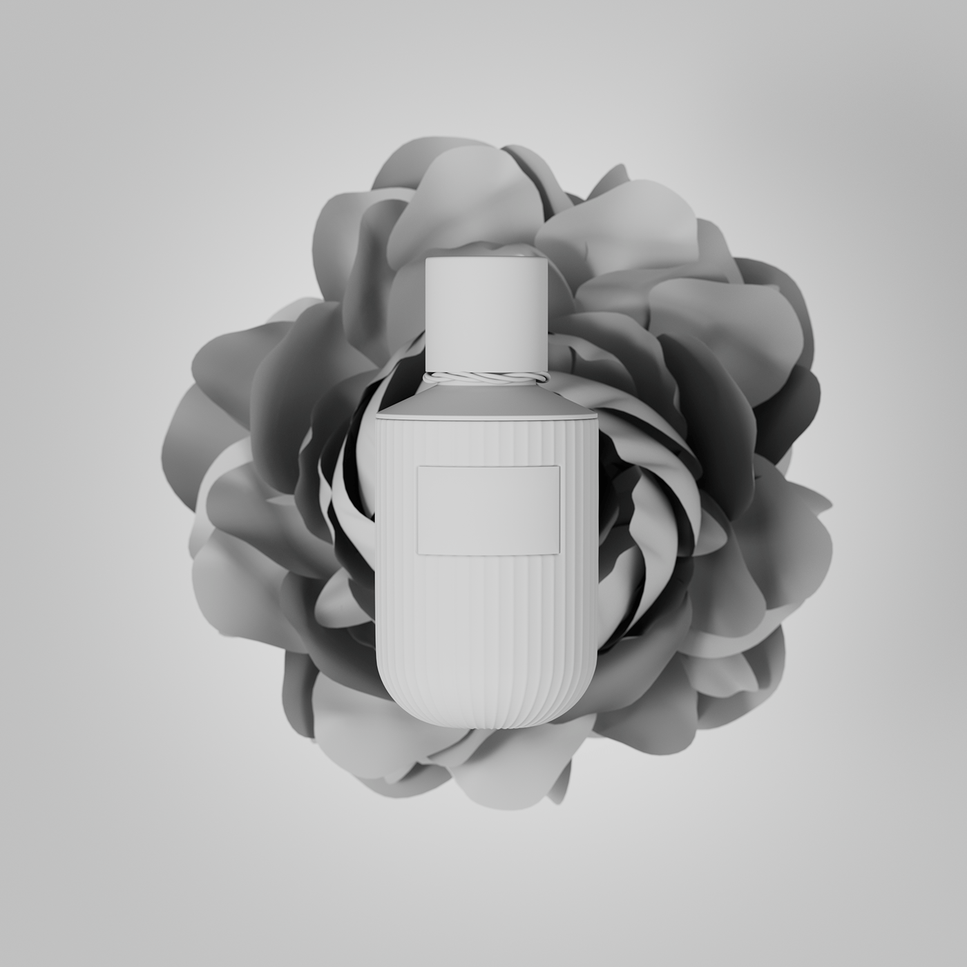 perfume bottle 3D Render still life 3d product
