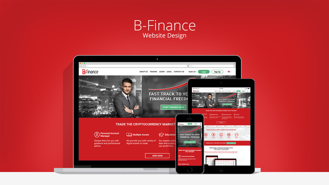 finance financial design Website Webdesign trade trading Layout UI ux
