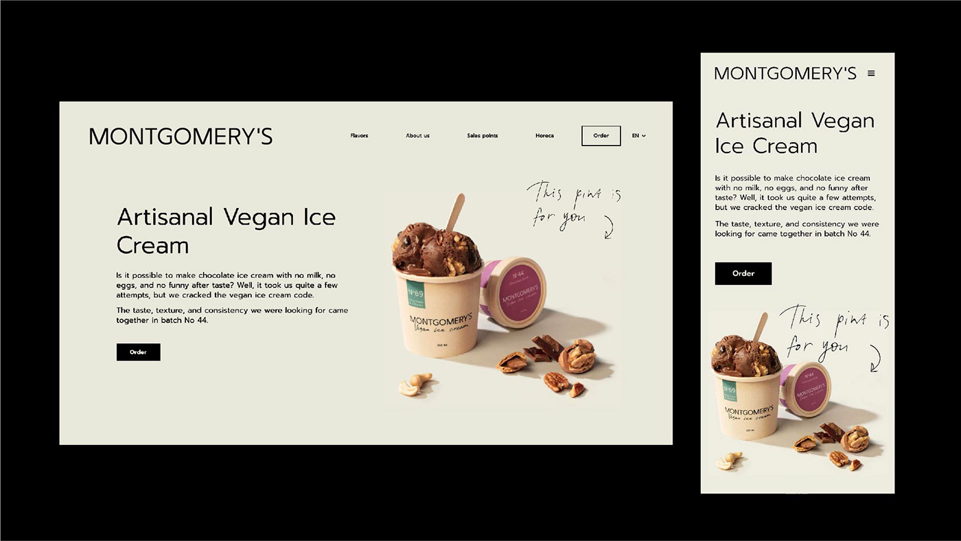 batches brand identity chocolate handwriting ice-cream logo nuts Packaging stickers vegan