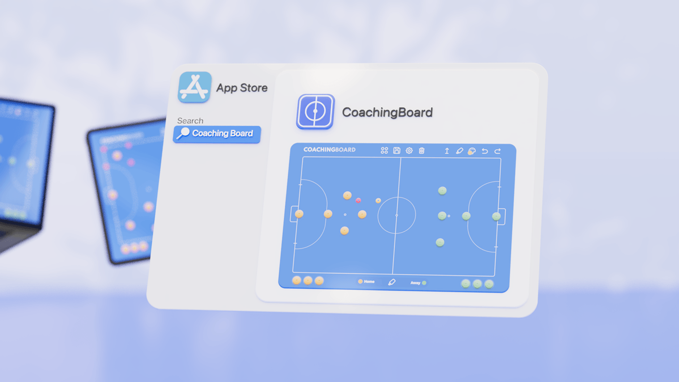 This image represents the App Store UI to show users can download the app there