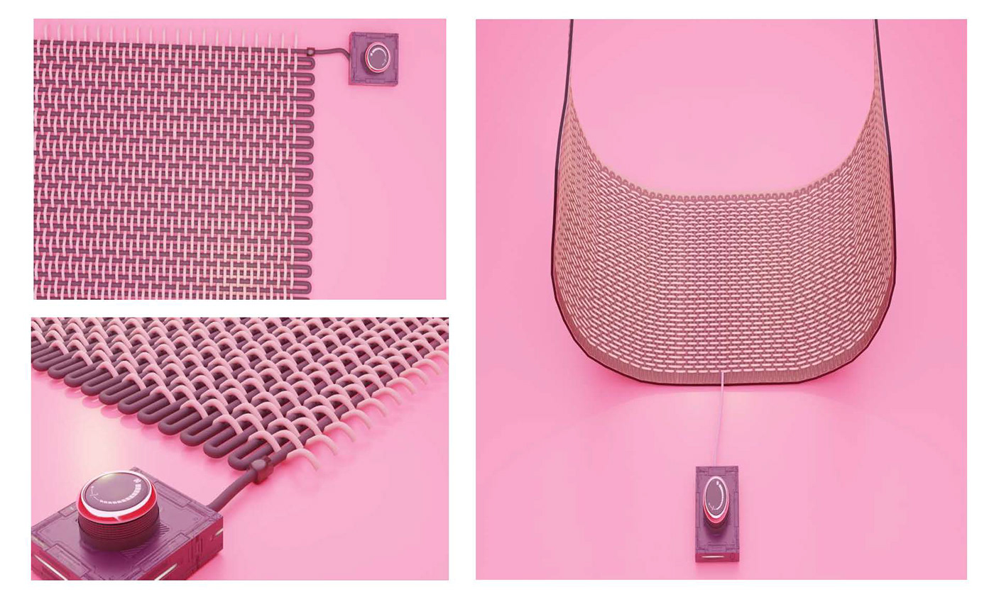 medical design product design  3D blender bandage elephantiasis