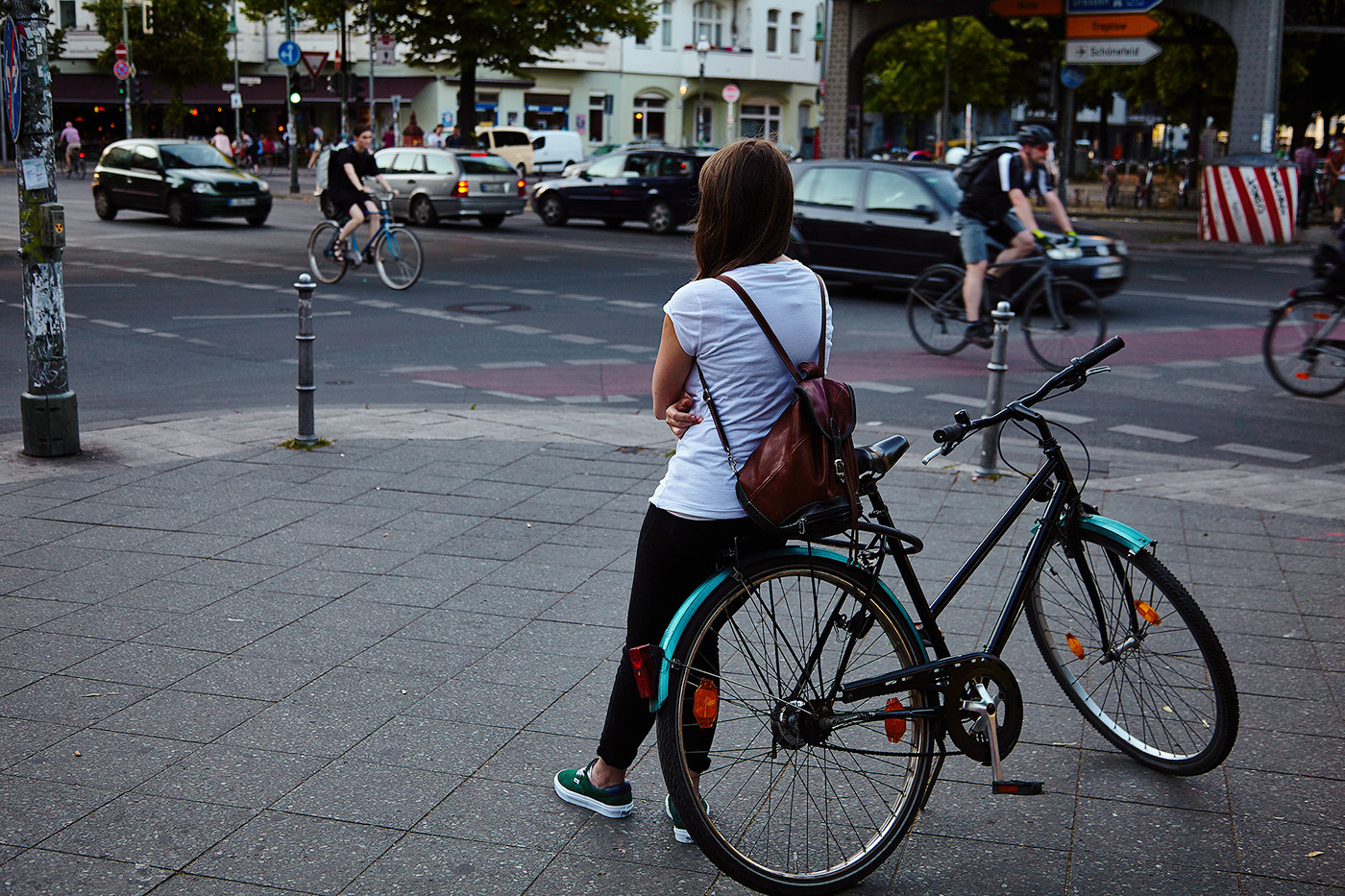 Bike city people Behavior
