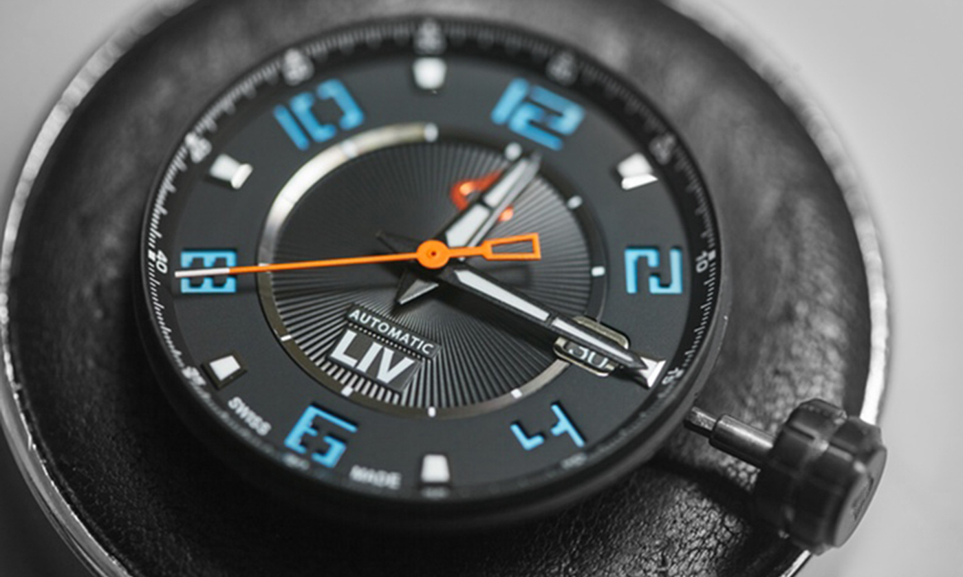 watch liv brand design swiss sketch Quality timepiece