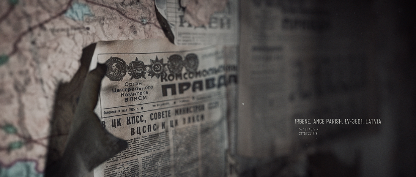 CG chernobyl Digital Art  octane photorealistic ruins Soviet title sequence CGI hyperreal cinema 4d Render
