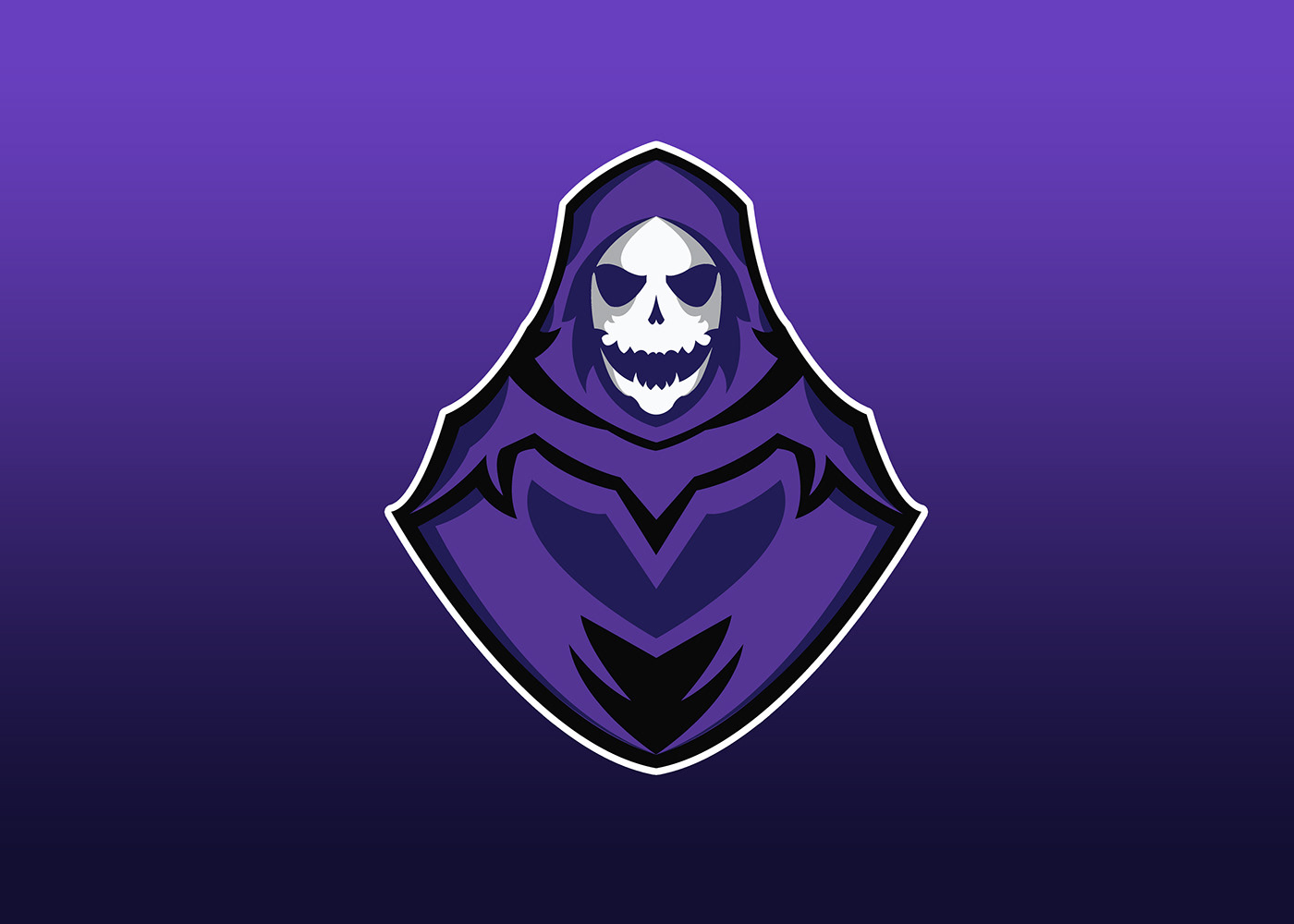 ghost logo mascot logo ILLUSTRATION  logo mascot custom logo Gaming Logo Twitch Logo YouTube logo esports logo  Sports logo