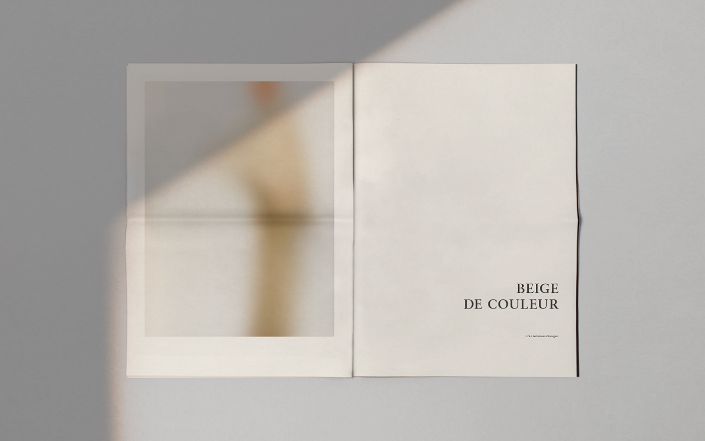beige minimal Layout architecture curation print paper Typeface image instagram