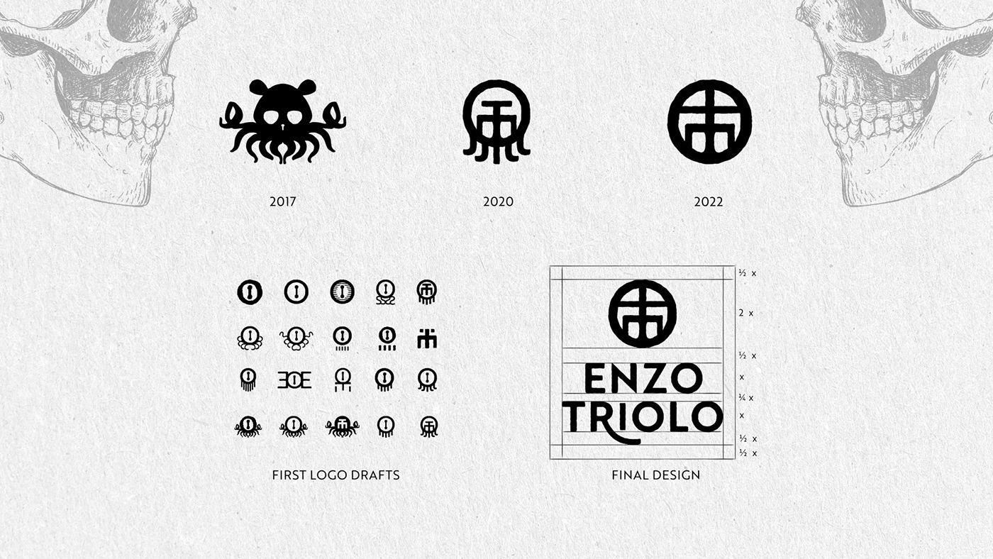 Brand Design brand identity dark art graphic identity Logo Design logos Logotype typography   visual identity
