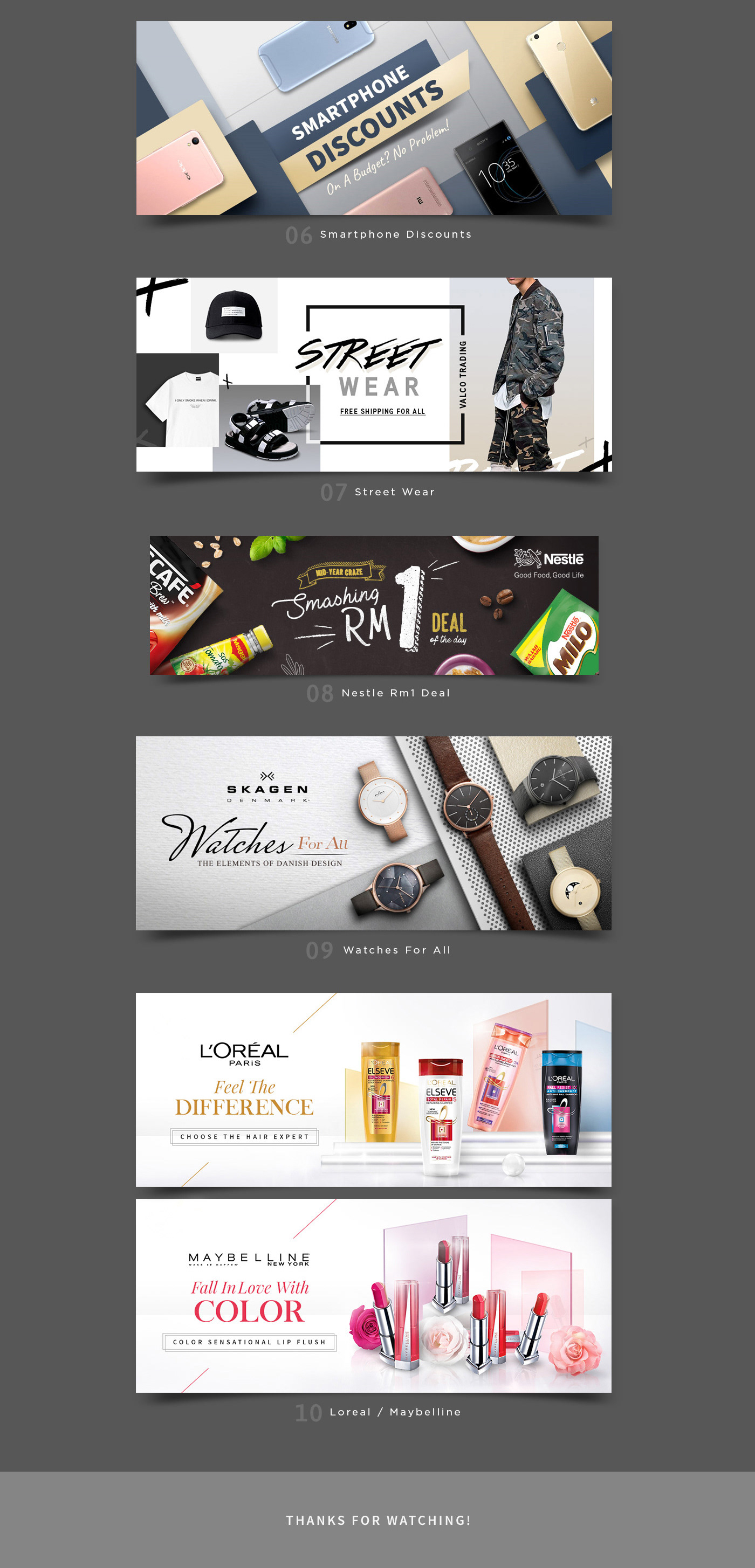 Promotional Banner Promotion banner cosmetics Fashion  Web Promo Web Banner skincare Ecommerce Web