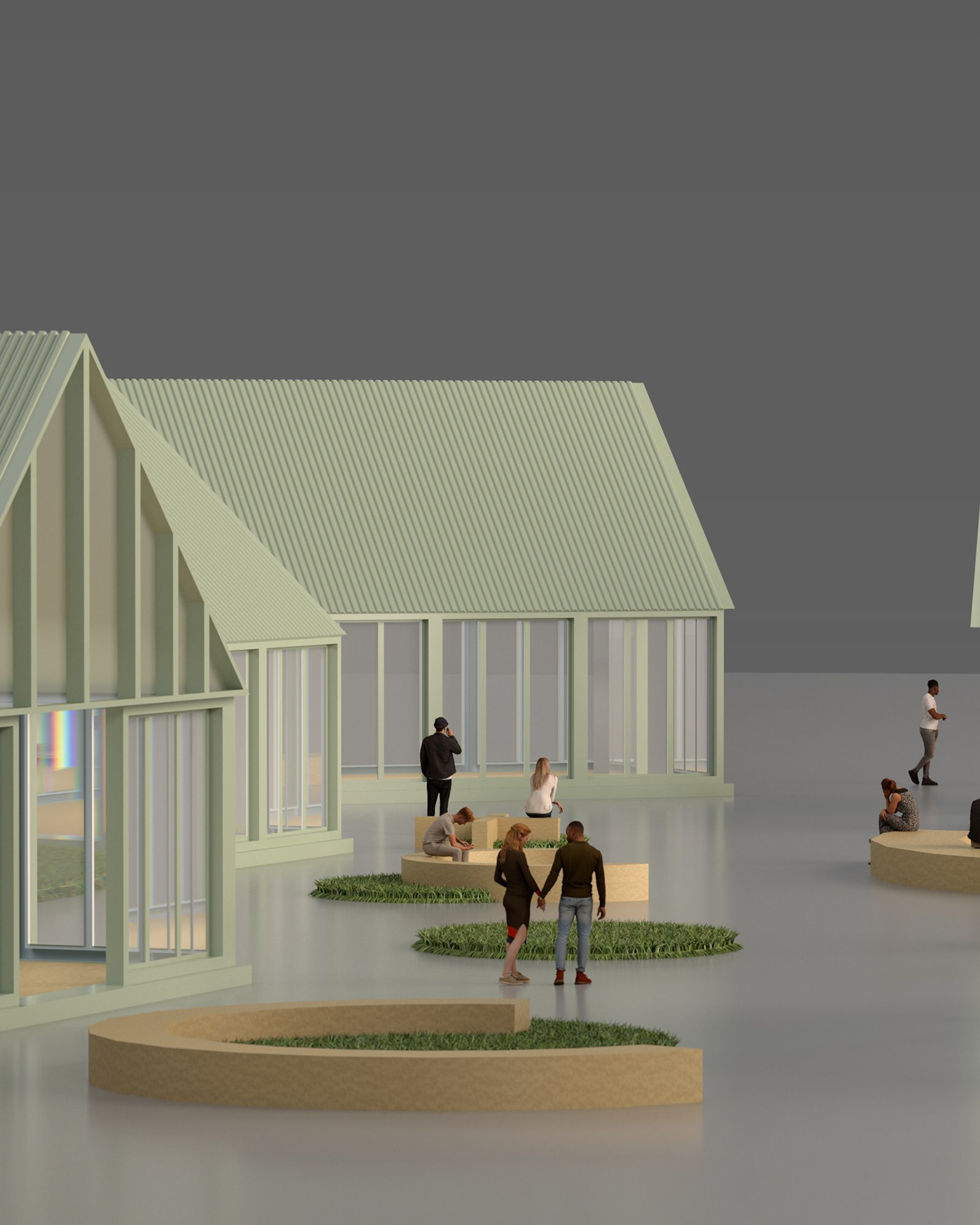 3D architecture Render visualization interior design  modern archviz vray SketchUP enscape