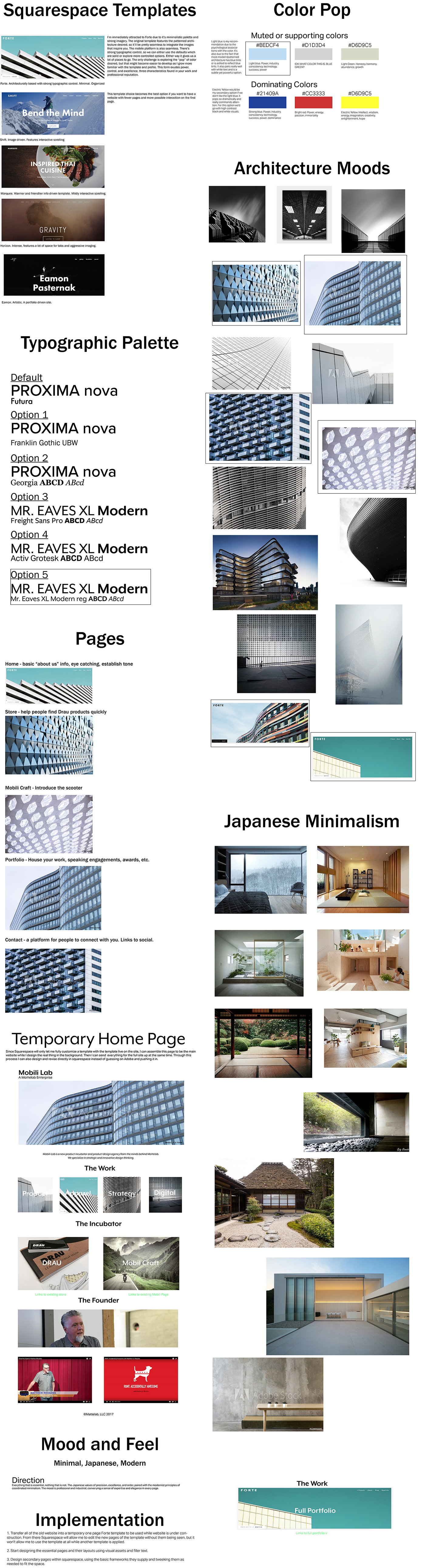 branding  Web Design  graphic design  squarespace Web ux/ui minimal modern clean architecture