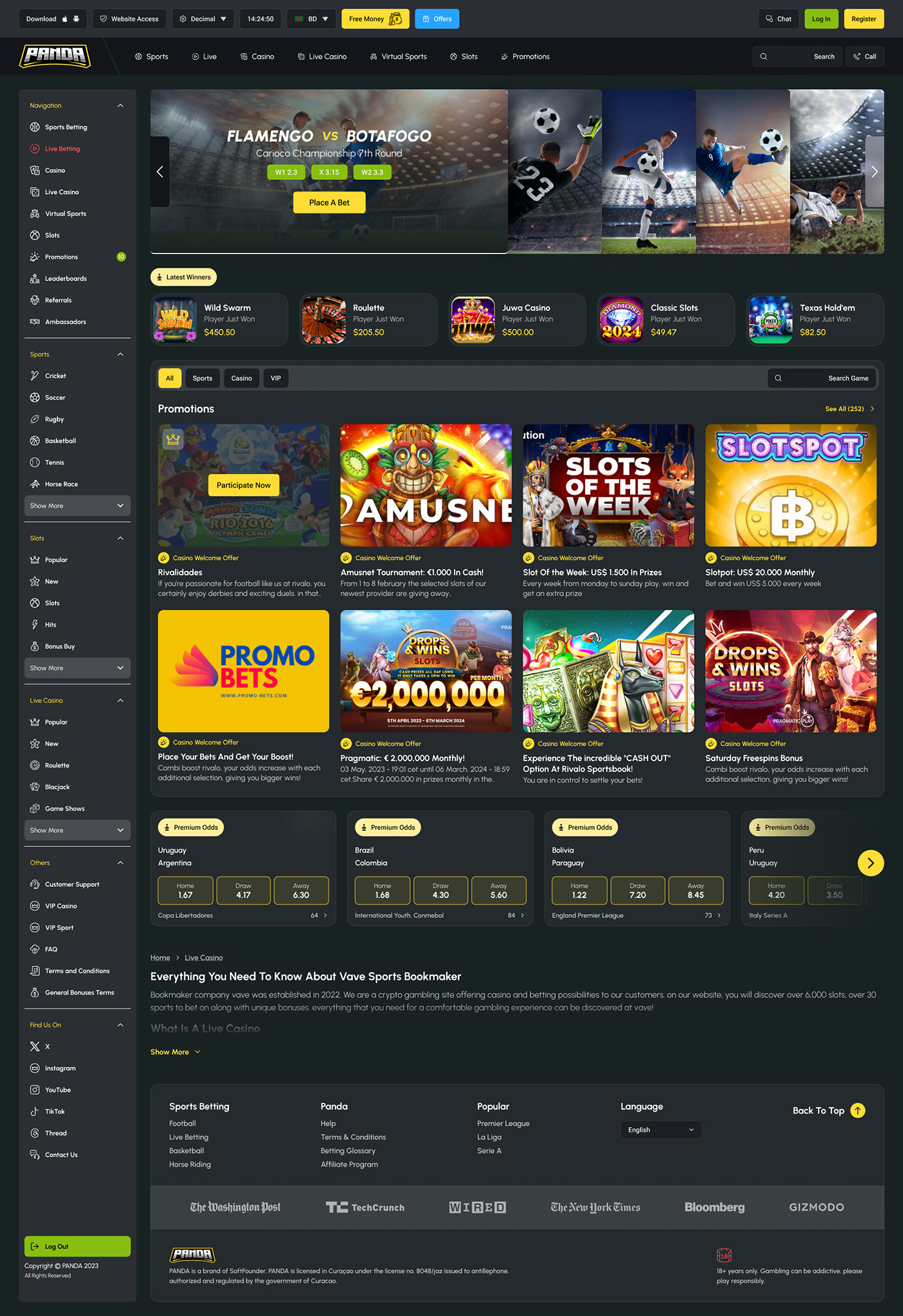 betting website casino website dashboard Gaming App gaming website betting sports betting UI/UX betting app betting design