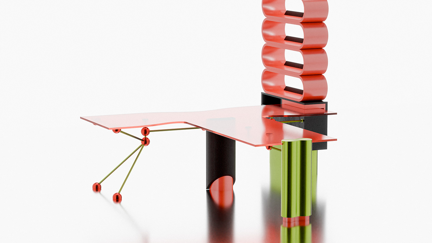 furniture furniture design  designer red industrial design  bespoke concept Office administrative