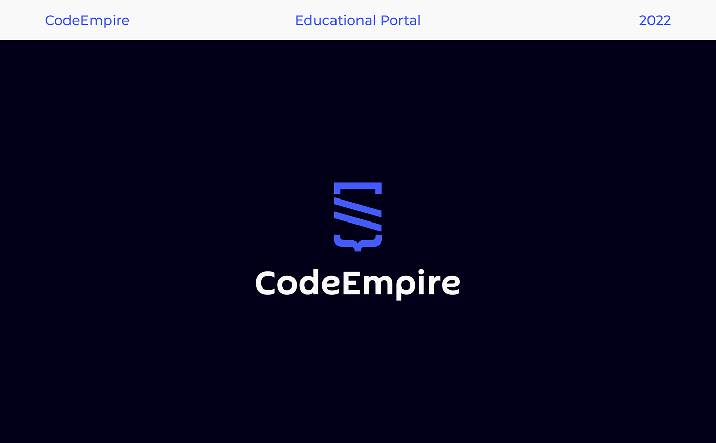 brand identity coding graphic design  identity IT Logotype programming  Technology Education logo