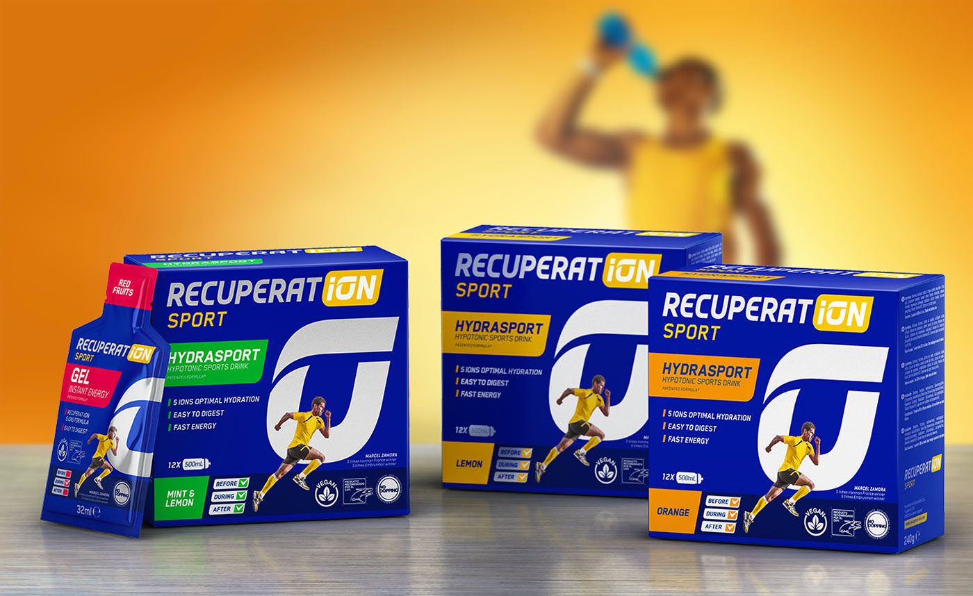 Supplement Nutrition sport package design  gel