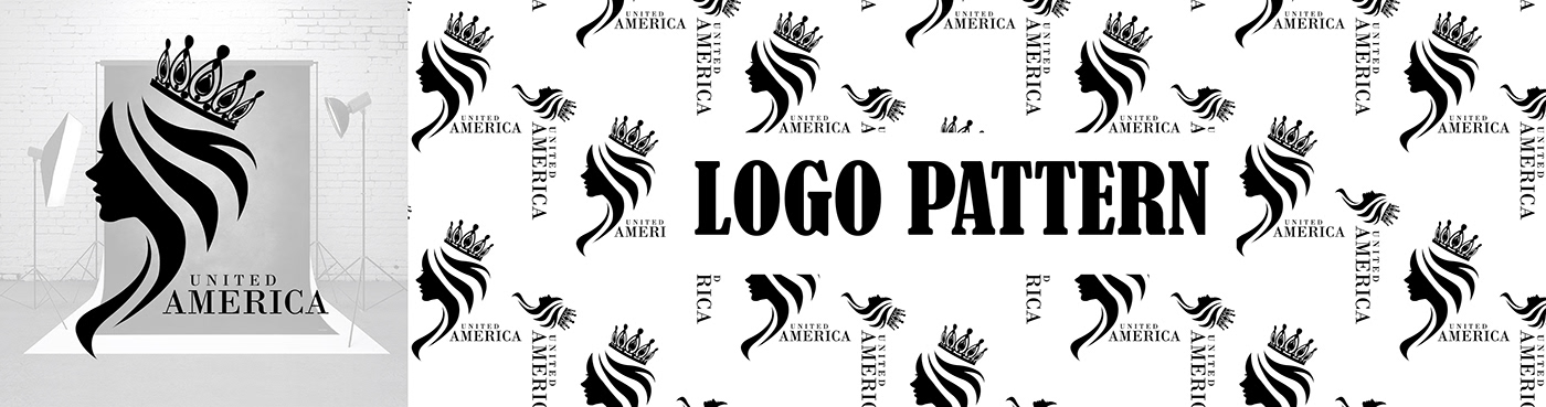 logo Logo Design pageant Fashion  model brand identity adobe illustrator Brand Design Graphic Designer Show
