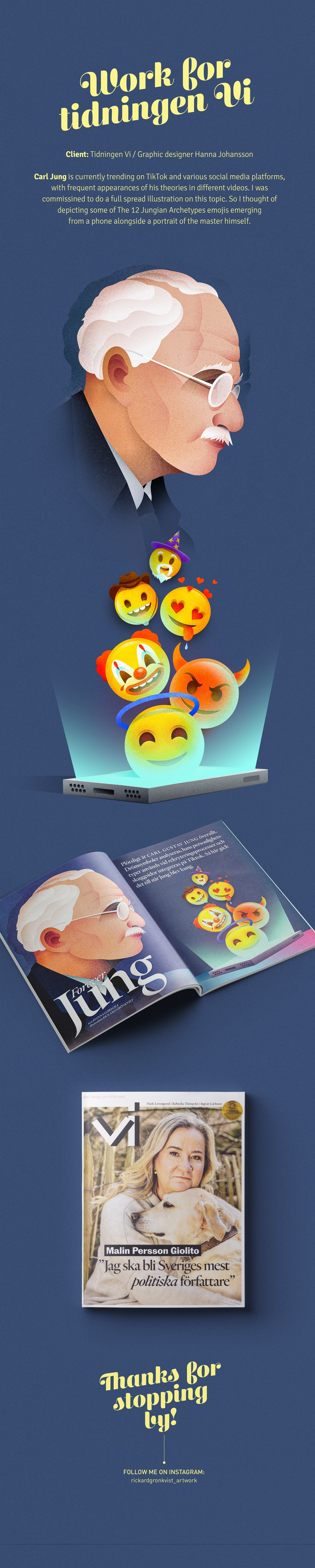 carl jung archetypes carl jung freud Emoji TikTok iphone mobile EDITROIAL print